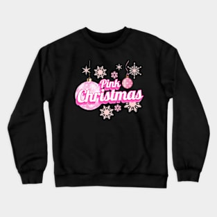 Pink Christmas Crewneck Sweatshirt